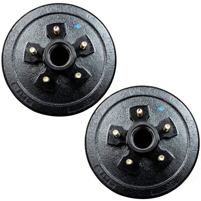 Bethesda Industrial 2PK Electric Trailer Brake 5 on 4.5 Hub Drum 10" X 2.25" Brakes 3500 lb Axles