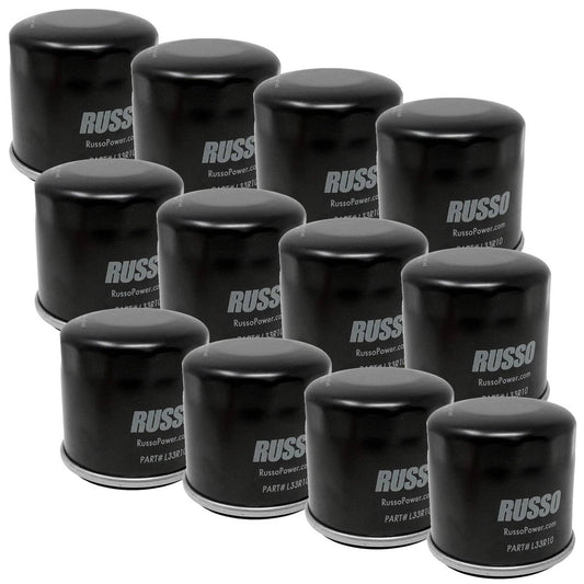 Bethesda Industrial 12PK Oil Filters For Hitachi Excavators Zaxis 8 ZX17U-2 ZX8-2 4661289