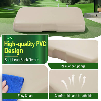 Bethesda Industrial Front Seat Bottom Cushion Assembly Set Golf Cart For EZGO RXV 2008-UP Models
