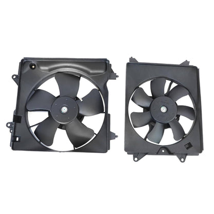 Bethesda Industrial AC Condenser and Radiator Cooling Fan Assembly Fit For 2016 2017 2018 Honda HR-V