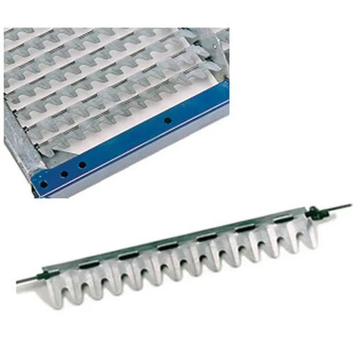 Bethesda Industrial Top Chaffer Sieve Adjustable Short Finger fits John Deere 6600 6620 6622 AH99748