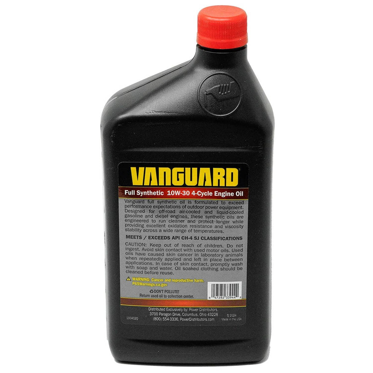 Bethesda Industrial (2) Genuine OEM Briggs & Stratton 100402Q 10W-30 Full Synthetic Engine Oil 1 Qt.