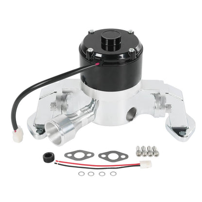 Bethesda Industrial High Flow Aluminum Electric Water Pump Fits Big Block Chevy 454 427 396 Chrome