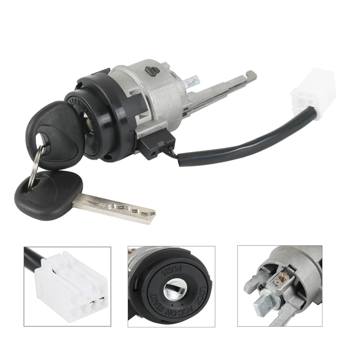 Bethesda Industrial For Hyundai Accent 1.6L 2012-2017 Ignition Lock Cylinder with 2 Keys 81900-1RJ00