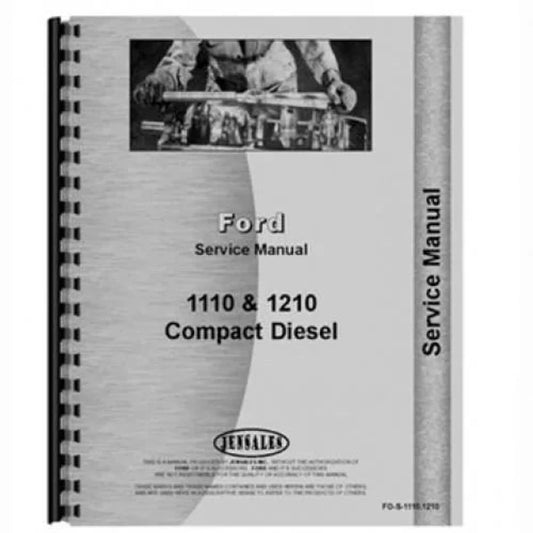 Bethesda Industrial Parts Manual fits Ford 1910 1110 1210 1310 1510 1710