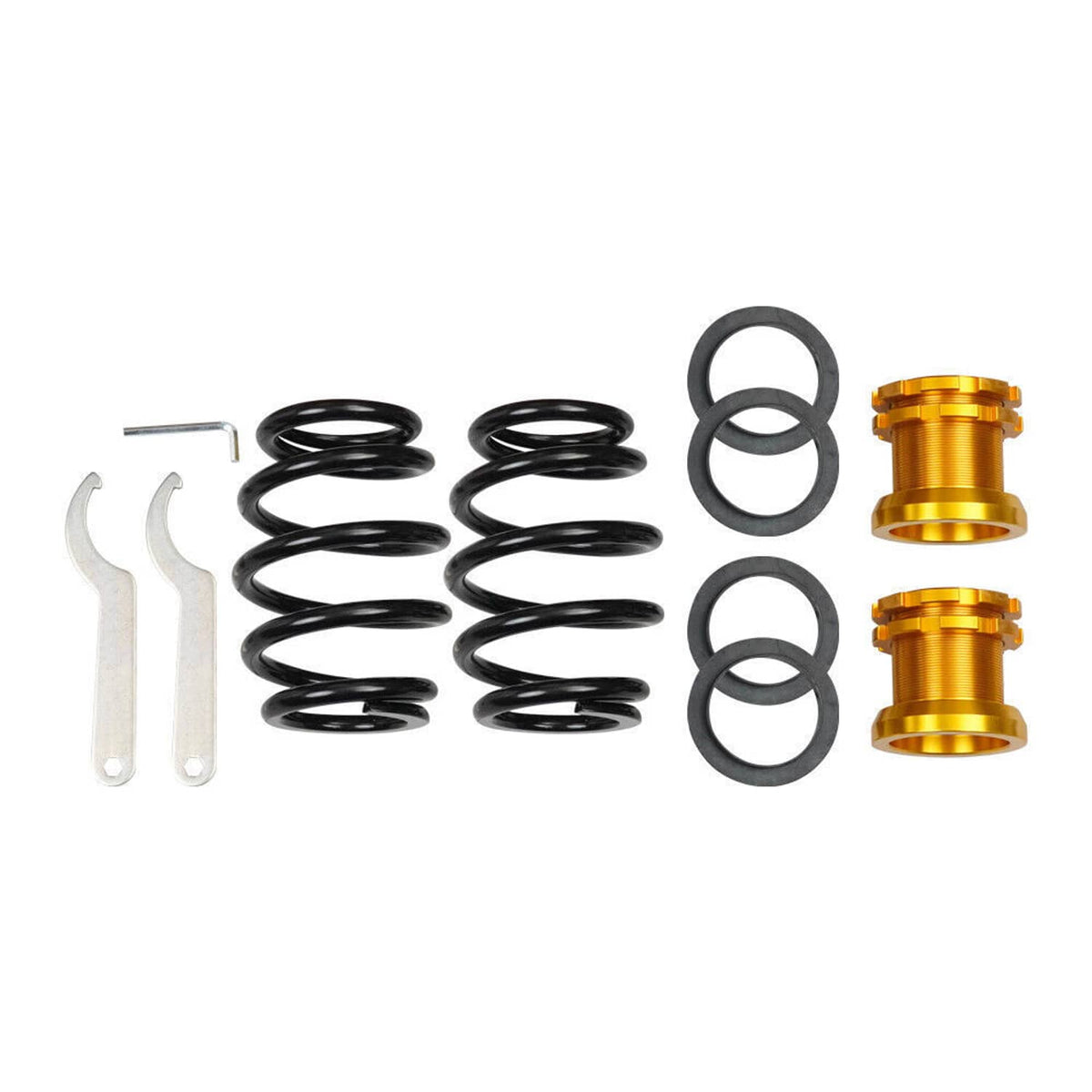 Bethesda Industrial Coilovers Suspension Kit For 06-11 Honda CIVIC Adjustable Height Shocks Struts