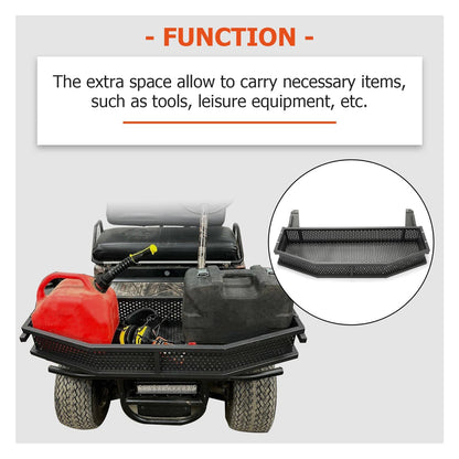 Bethesda Industrial Cargo Basket Front Outer Utility Storage Basket For Club Car DS Golf Cart