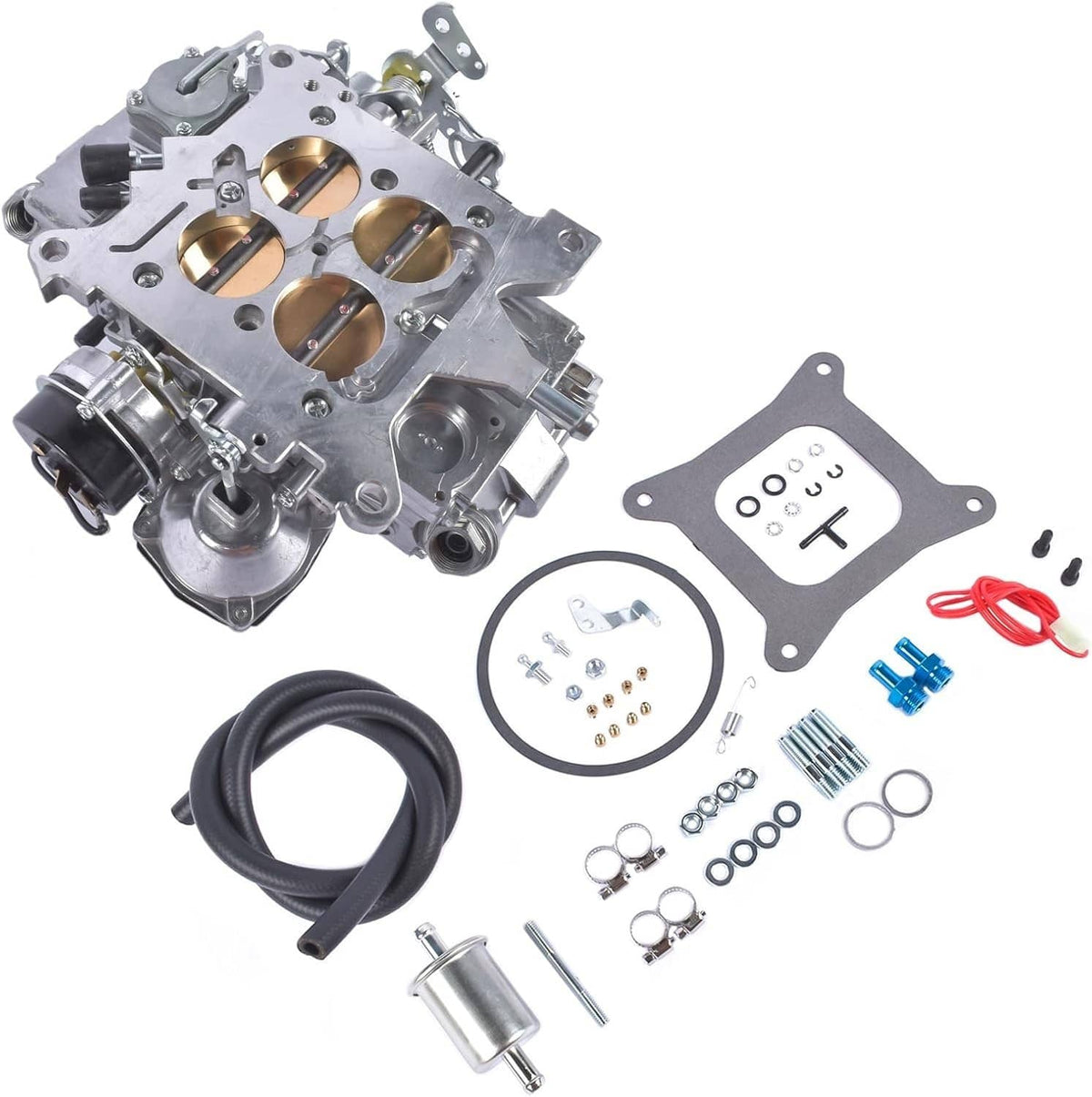 Bethesda Industrial For Holley Carburetor 4-Barrel Square Bore 600 CFM Electric Choke 0-80458SA 4160
