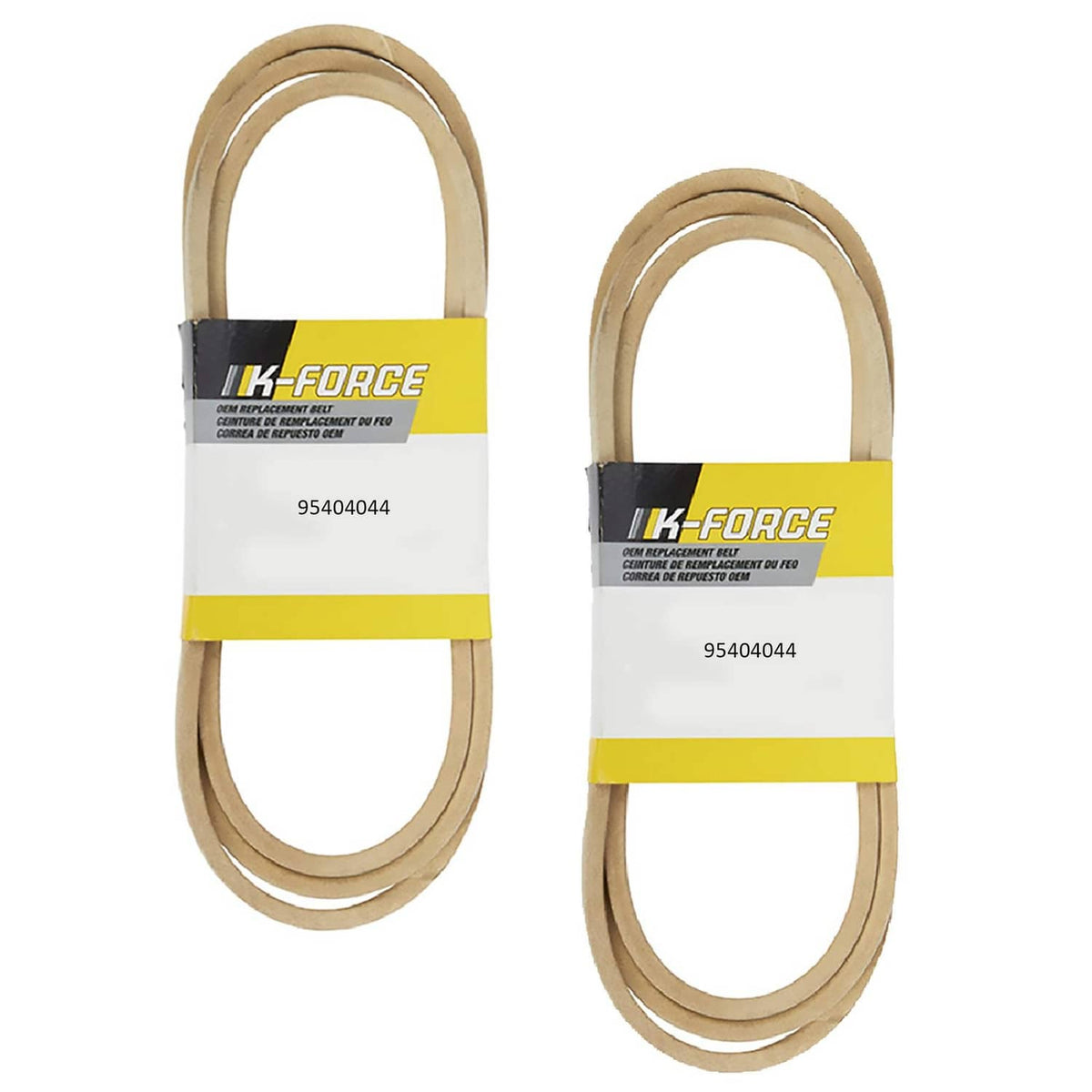 Bethesda Industrial 2PK Heavy Duty Belt 1/2"x134" Deck Belt For Cub Cadet 95404044