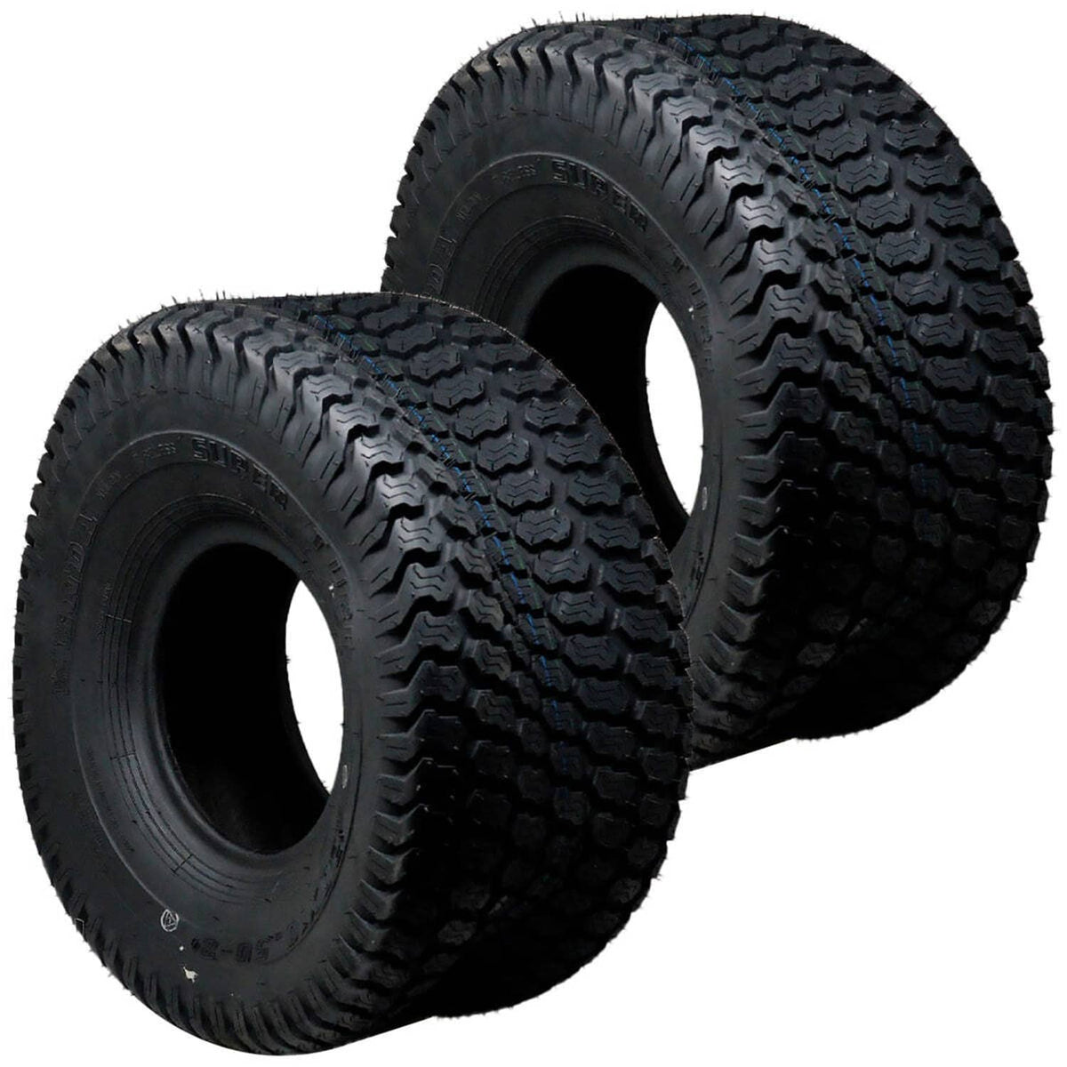 Bethesda Industrial (2) 20X10.50X8 Kenda K500 Super Turf Mower Tires 4 PLY 105000878B1