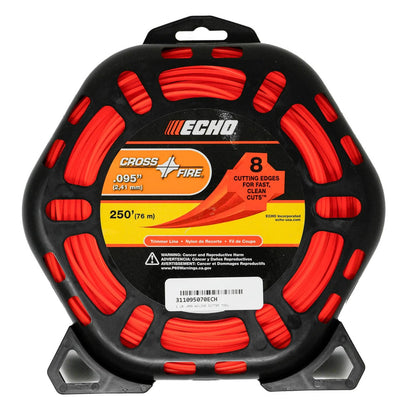 Bethesda Industrial 6PK Genuine OEM Echo 311095070 Trimmer Line 1 LB .095 with Line Cutter Tool