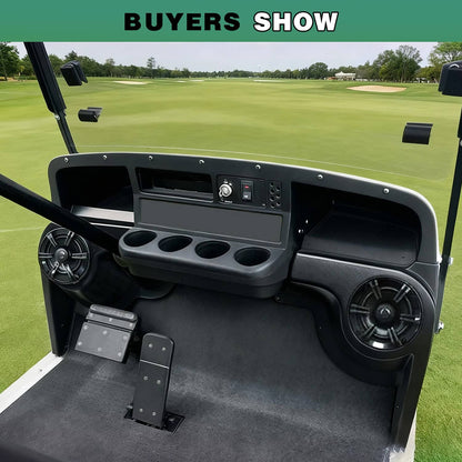 Bethesda Industrial Golf Cart Dash Assembly Cover Instrument Panel For EZGO TXT & Medalist 1994-2013