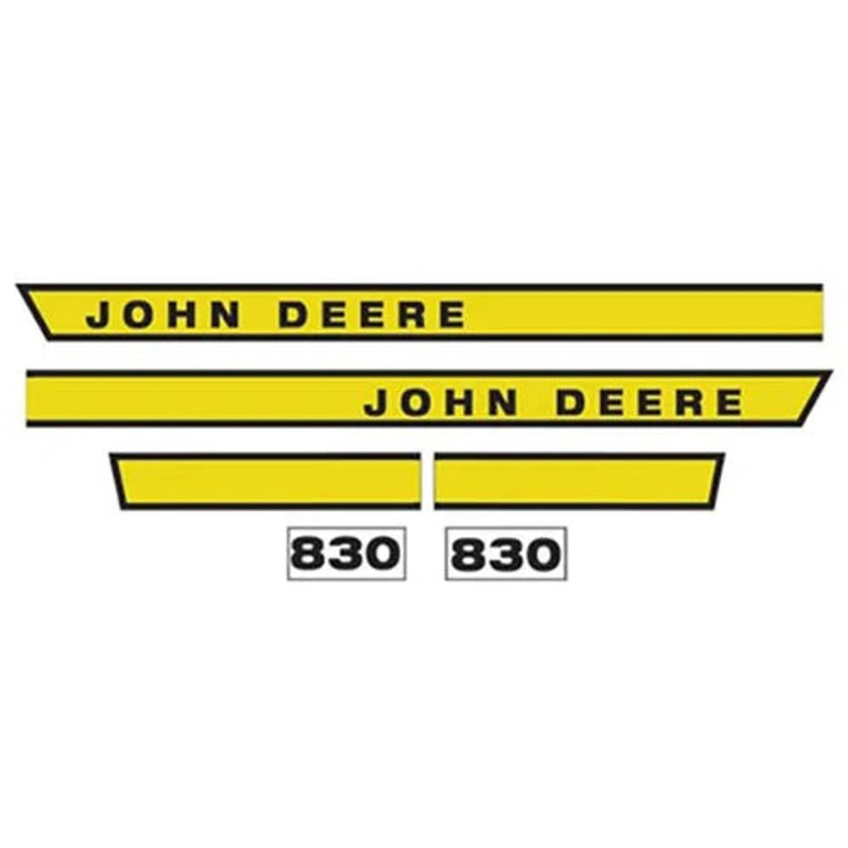 Bethesda Industrial Hood Decal 830 fits John Deere 830 JD830L