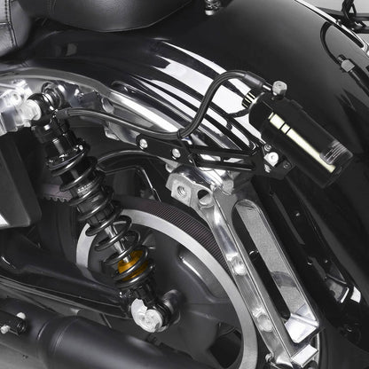 Bethesda Industrial Upgraded Remote Reservoir Rear Suspension Shocks Set For Harley Road Glide King