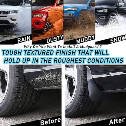 Bethesda Industrial New Mud Flaps Splash Guards Mudguards Front & Rear For 2016-2021 Hyundai Tucson