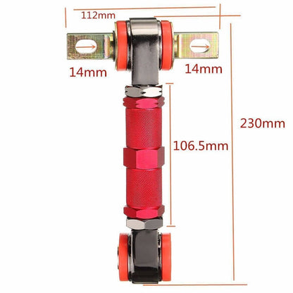 Bethesda Industrial Front Upper Control Arms+Rear Camber Adjustable Set For 1996-2000 Honda Civic EK