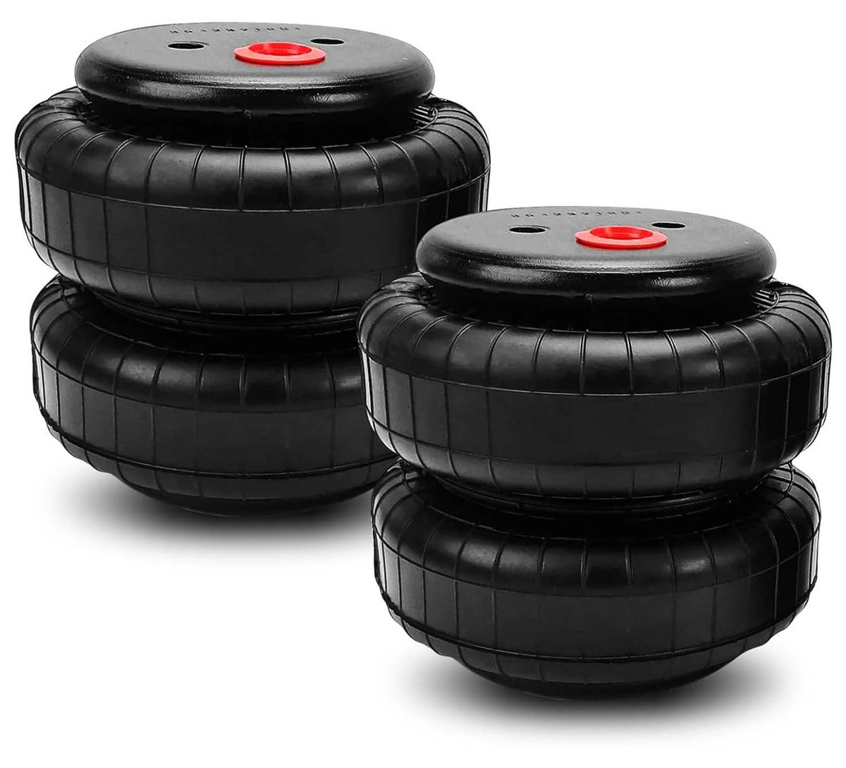 Bethesda Industrial Set of 2 Air Ride Suspension Bag Standard 2500 lb 1/2"npt Single Port Universal