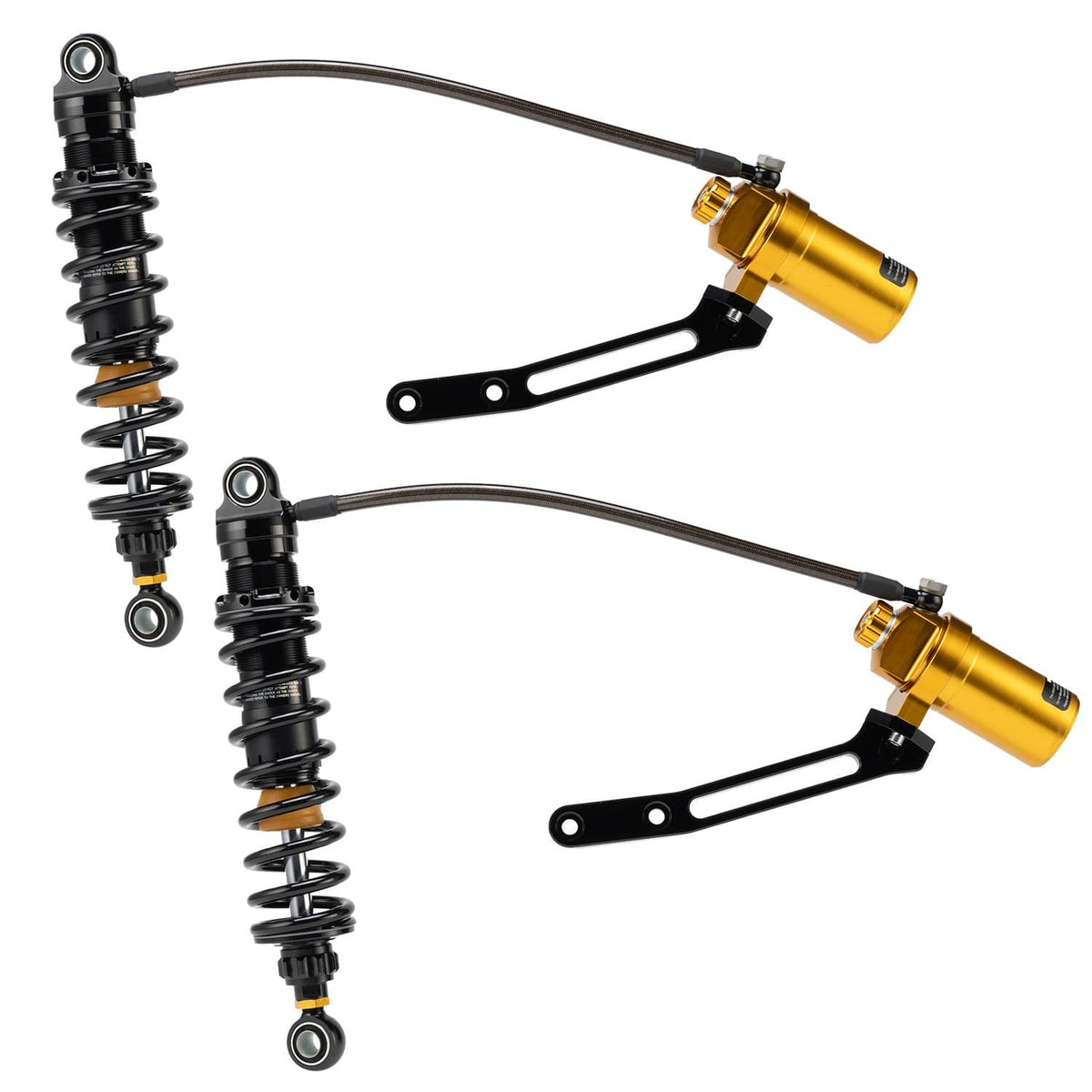 Bethesda Industrial Remote Reservoir Rear Suspensions Shock For Harley Electra Glide FLHT 2019-2022