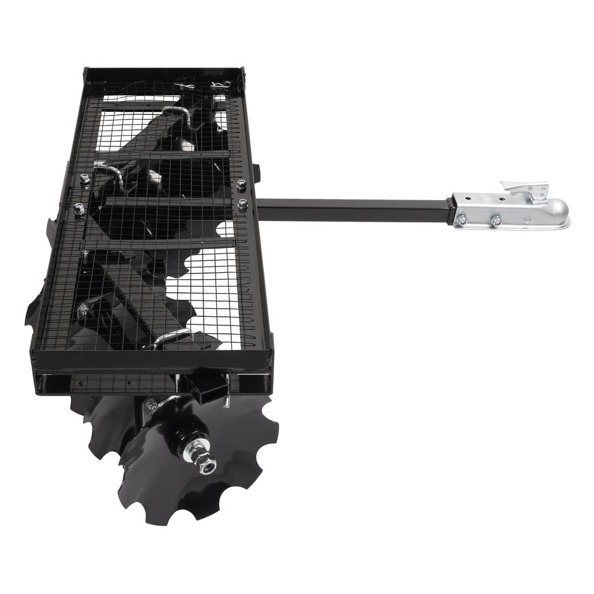 Bethesda Industrial Tow-Behind Notched Disc Harrow 4FT For ATV UTV Trailer Tilling W/ A 2" Towball