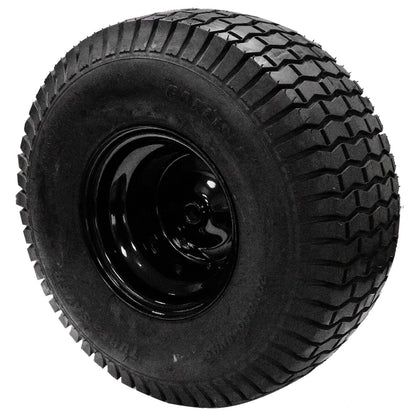 Bethesda Industrial (2) RUSSO 449261 Tire & Rim Assembly 20 X 8.00-8 Black Rim Turf Saver