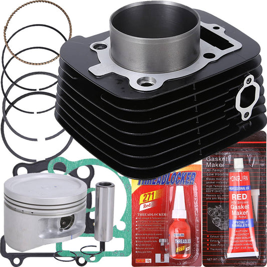 Bethesda Industrial Cylinder Piston Gasket Top End Rebuild Kit for Yamaha Big Bear 400 2000-2012 ATV