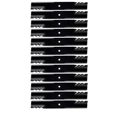 Bethesda Industrial 12PK Oregon G5 High Lift Mulching Blades Fits 60" Toro Exmark 20 1/2" x 5/8"