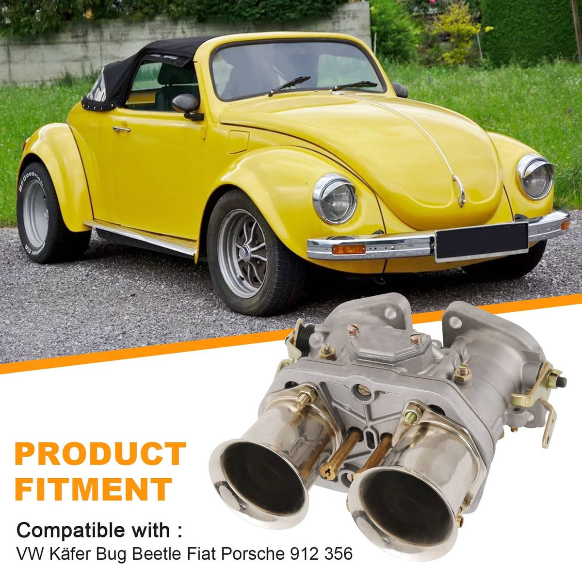 Bethesda Industrial Carburetor Engine 2 Barrel For WEBER 40 IDF For Bug Volkswagen Beetle Fiat