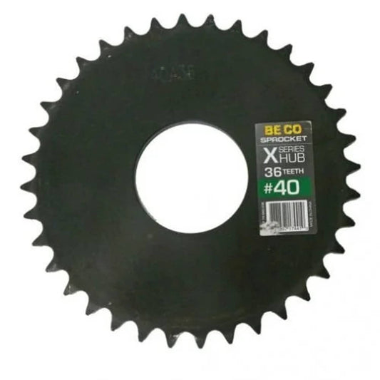 Bethesda Industrial Weld-On Sprocket #40 Chain 36 Tooth X-Series Hub