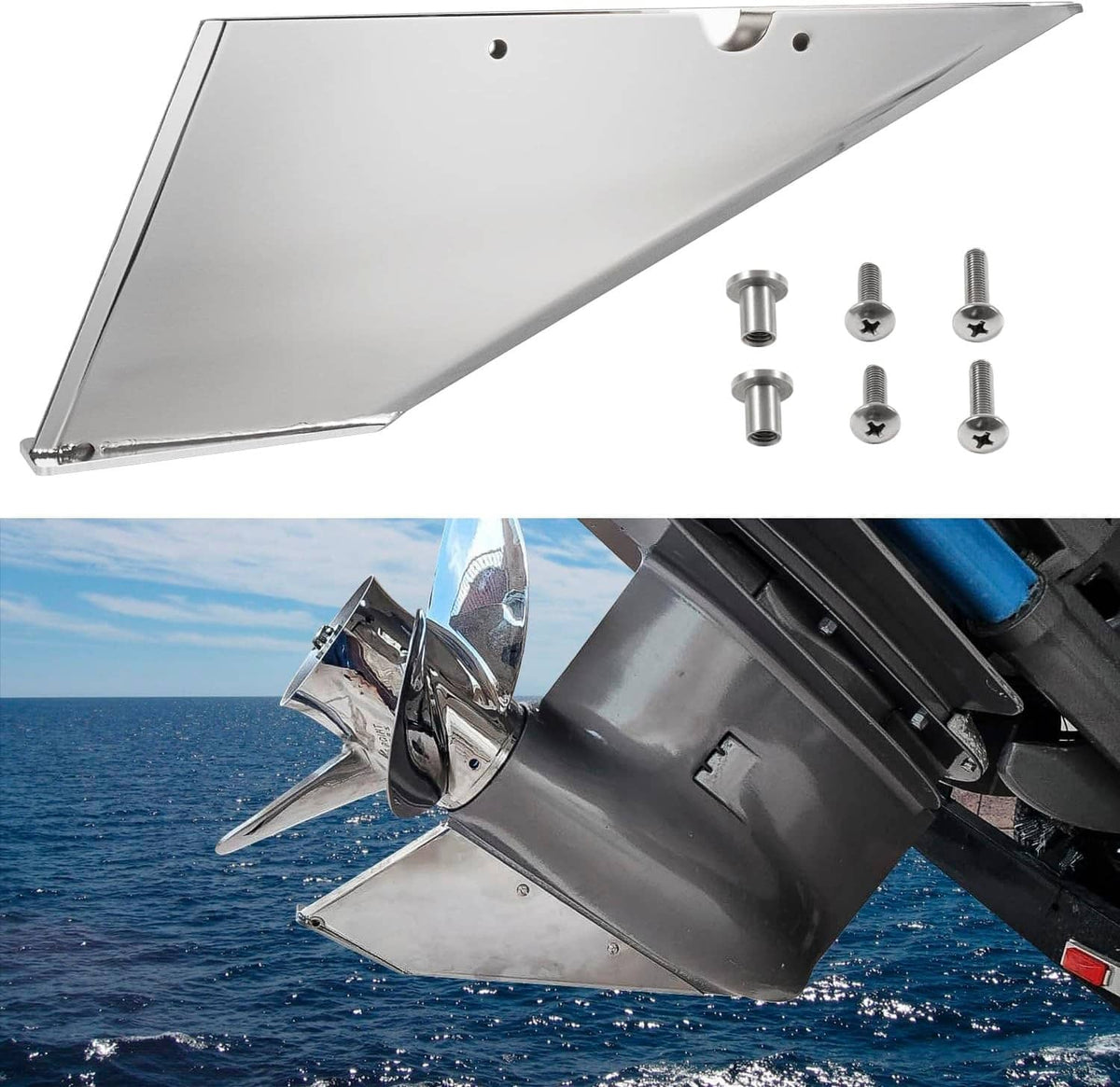 Bethesda Industrial Inboard Skeg Guard Protecter for Volvo SX DP 1995-2006 Replace Part 99022 99052