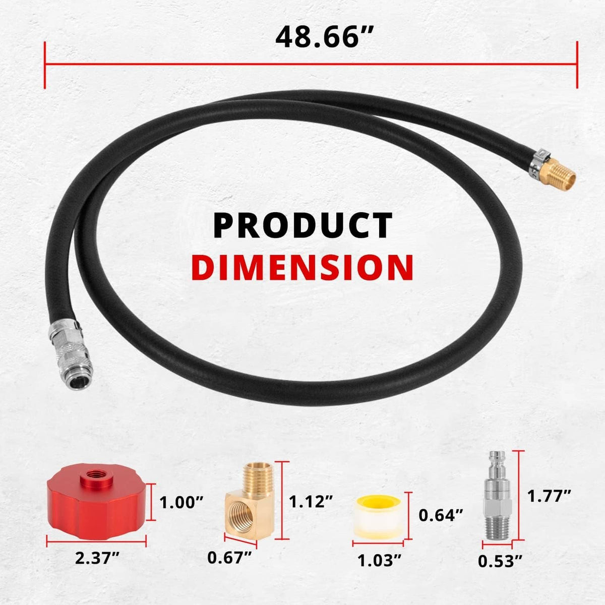 Bethesda Industrial HND1.2CS Single Fuel System Clam Kit Fit For Honda EU1000i & EU2000i Generator