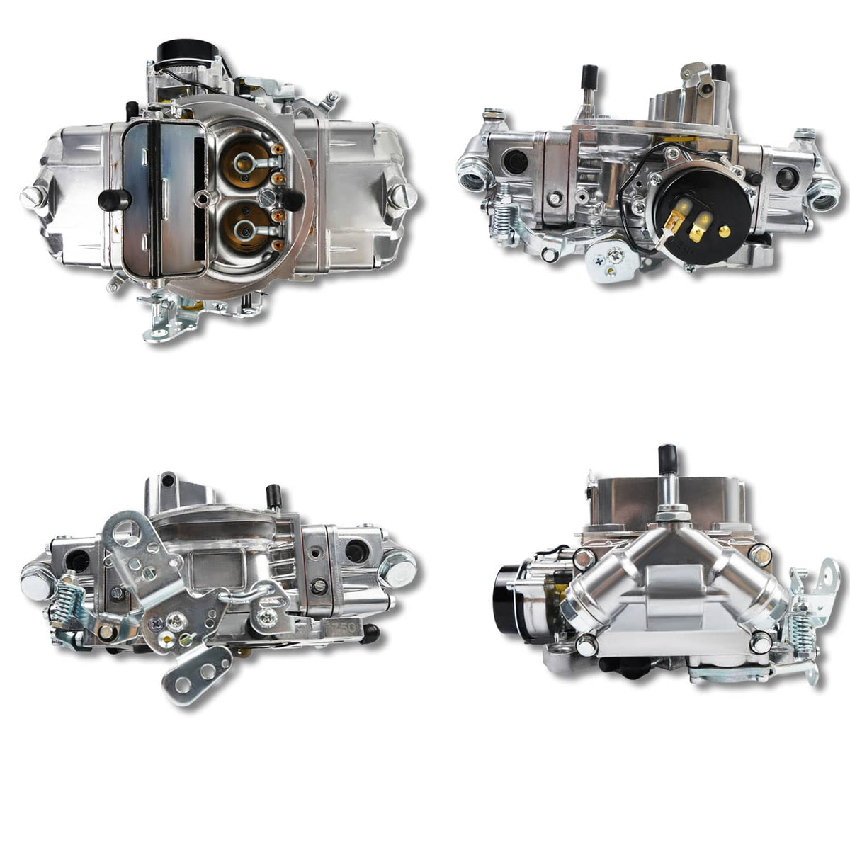 Bethesda Industrial 4 Barrel Carburetor E-Choke For Holley Quickfuel Brawler 750 CFM Double Pumper