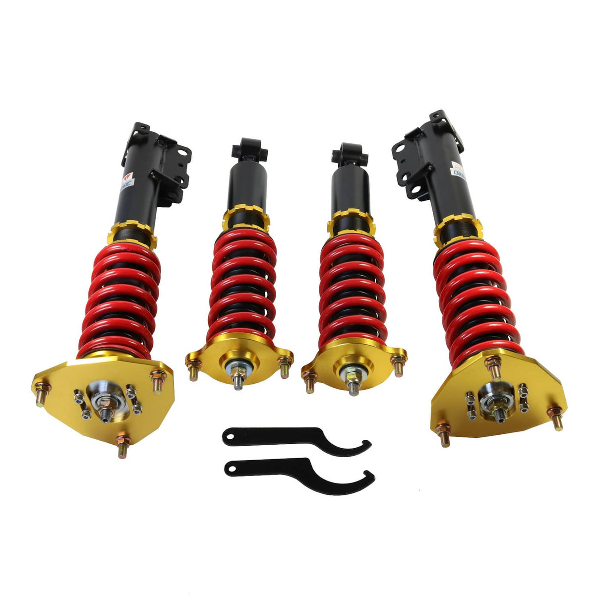 Bethesda Industrial Full Coilovers For 2000-2005 Mitsubishi Eclipse 3rd-Gen D53A / D52A Adj Height