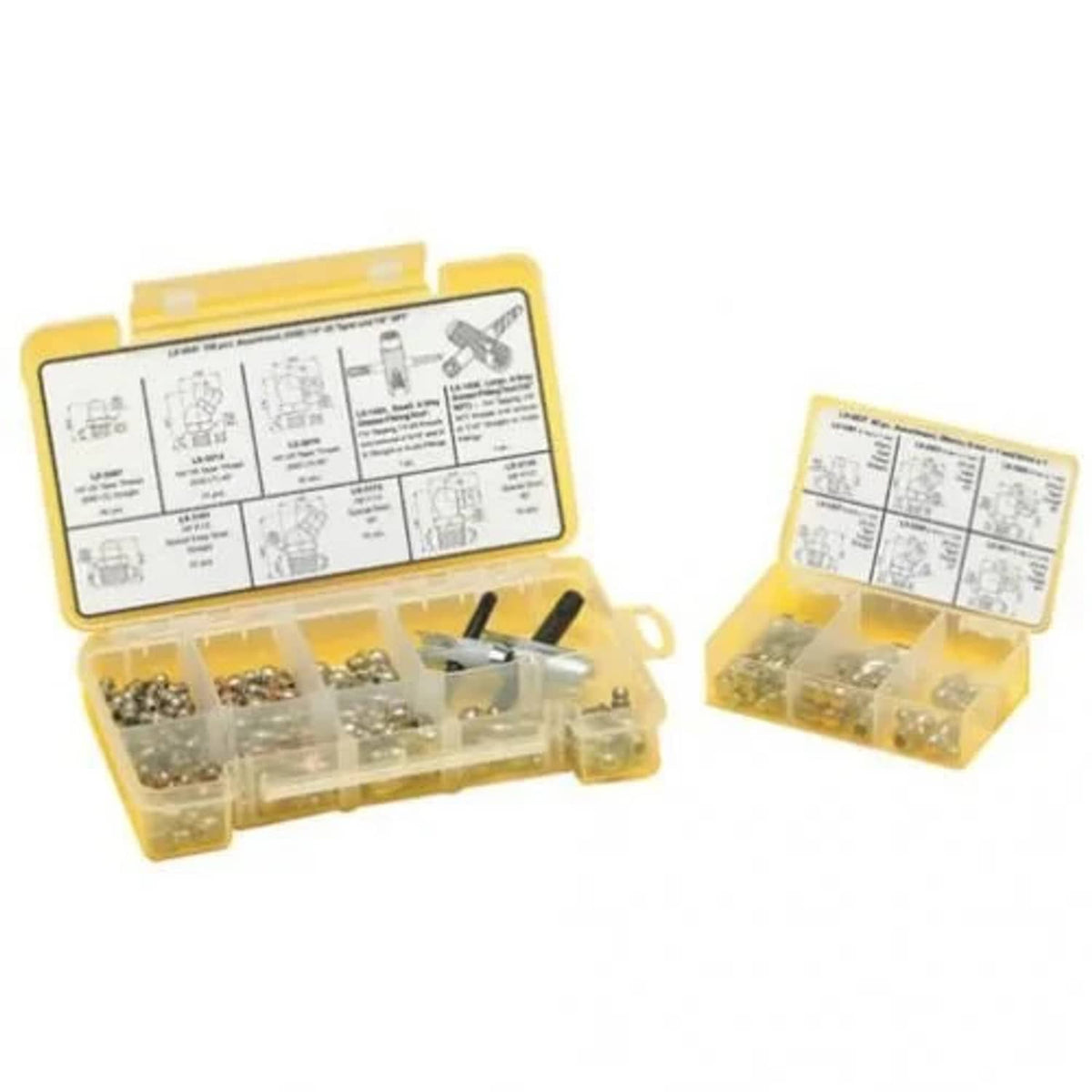Bethesda Industrial Grease Fittings- 100 pc. Assorted Metric