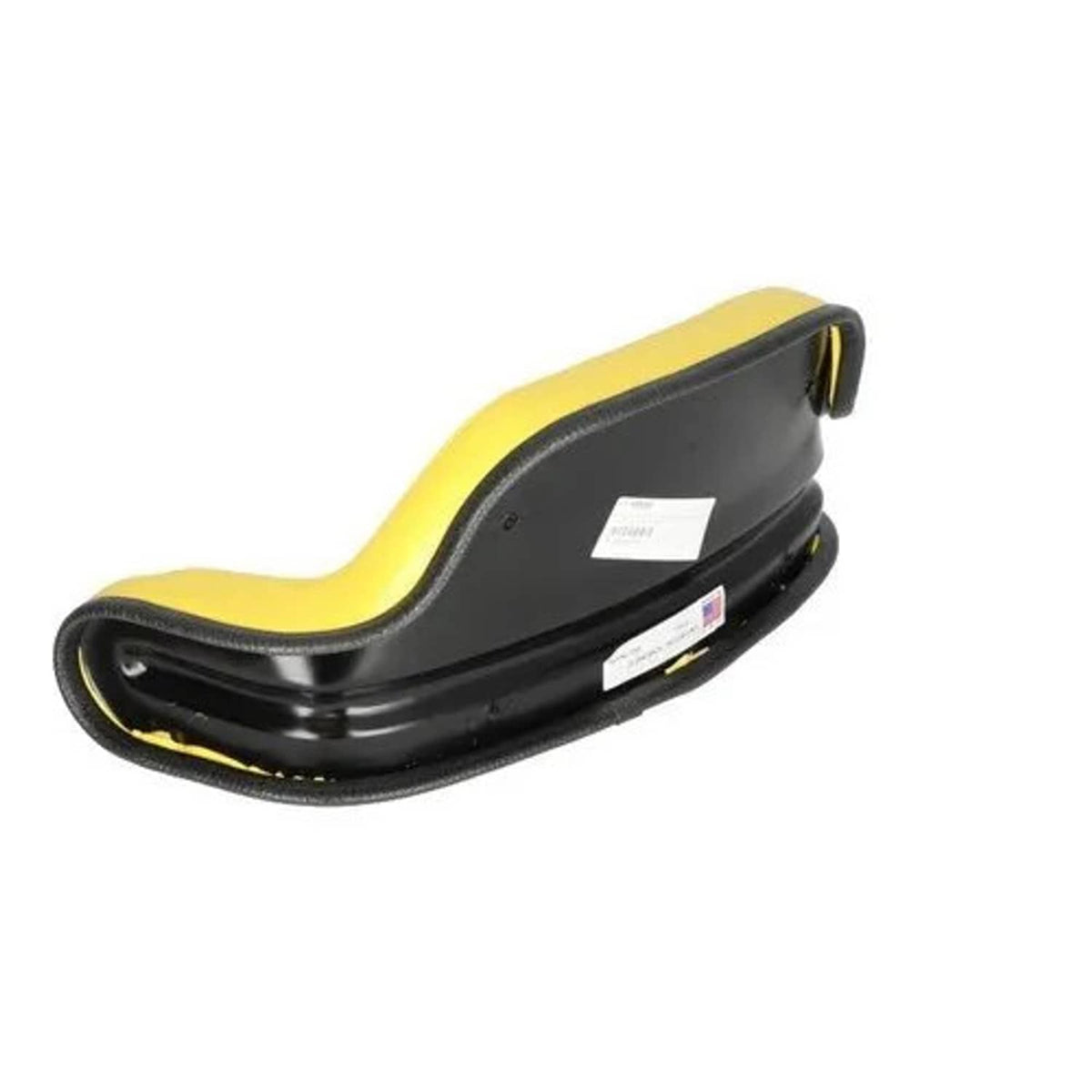 Bethesda Industrial Backrest - for 2 Piece German Style Seat Vinyl Yellow