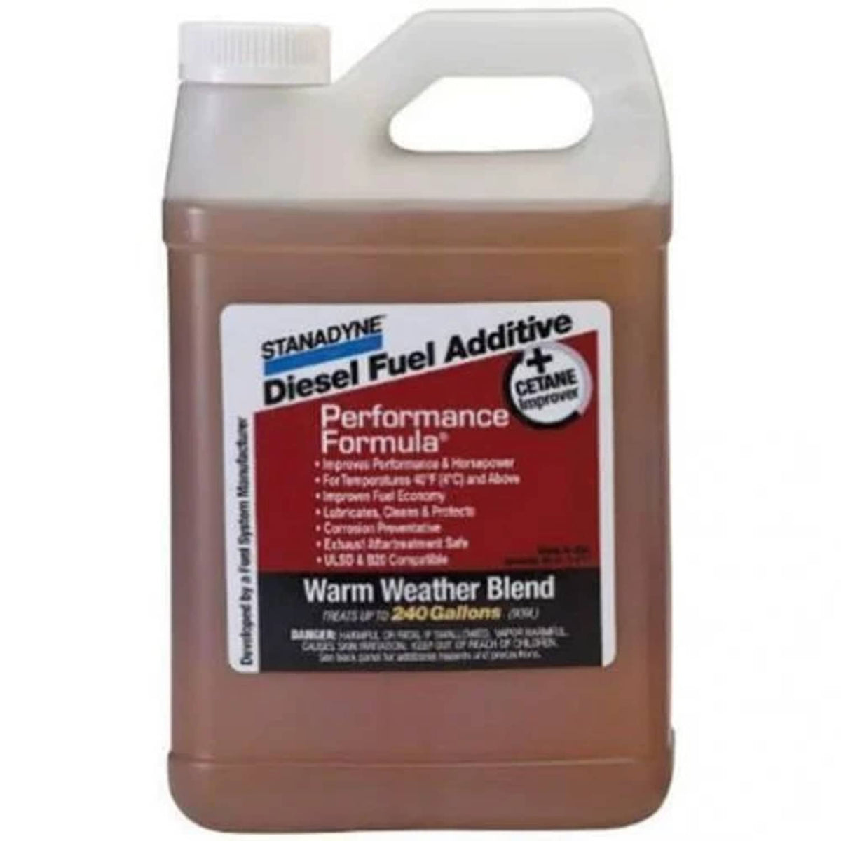 Bethesda Industrial Stanadyne - Fuel Additive,Performance Formula Warm Weather Formula 64 oz.