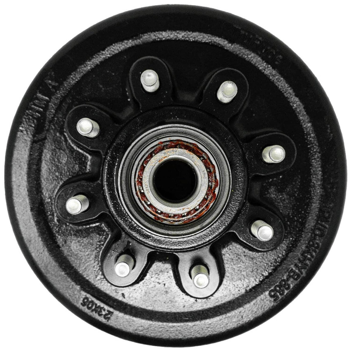 Bethesda Industrial Trailer Parts Pro HD42866BX Pre-Greased Hub-Drum Assembly 8K 8 on 6.5 in.