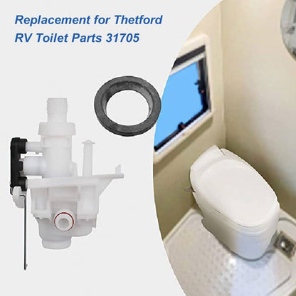 Bethesda Industrial Upgraded For RV Thetford Aqua Magic V Toilet Water Valve Replacement Part# 31705