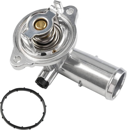 Bethesda Industrial Aluminum Upgrade Coolant Thermostat Housing For 2012- 2018 Jeep Wrangler JK 3.6L