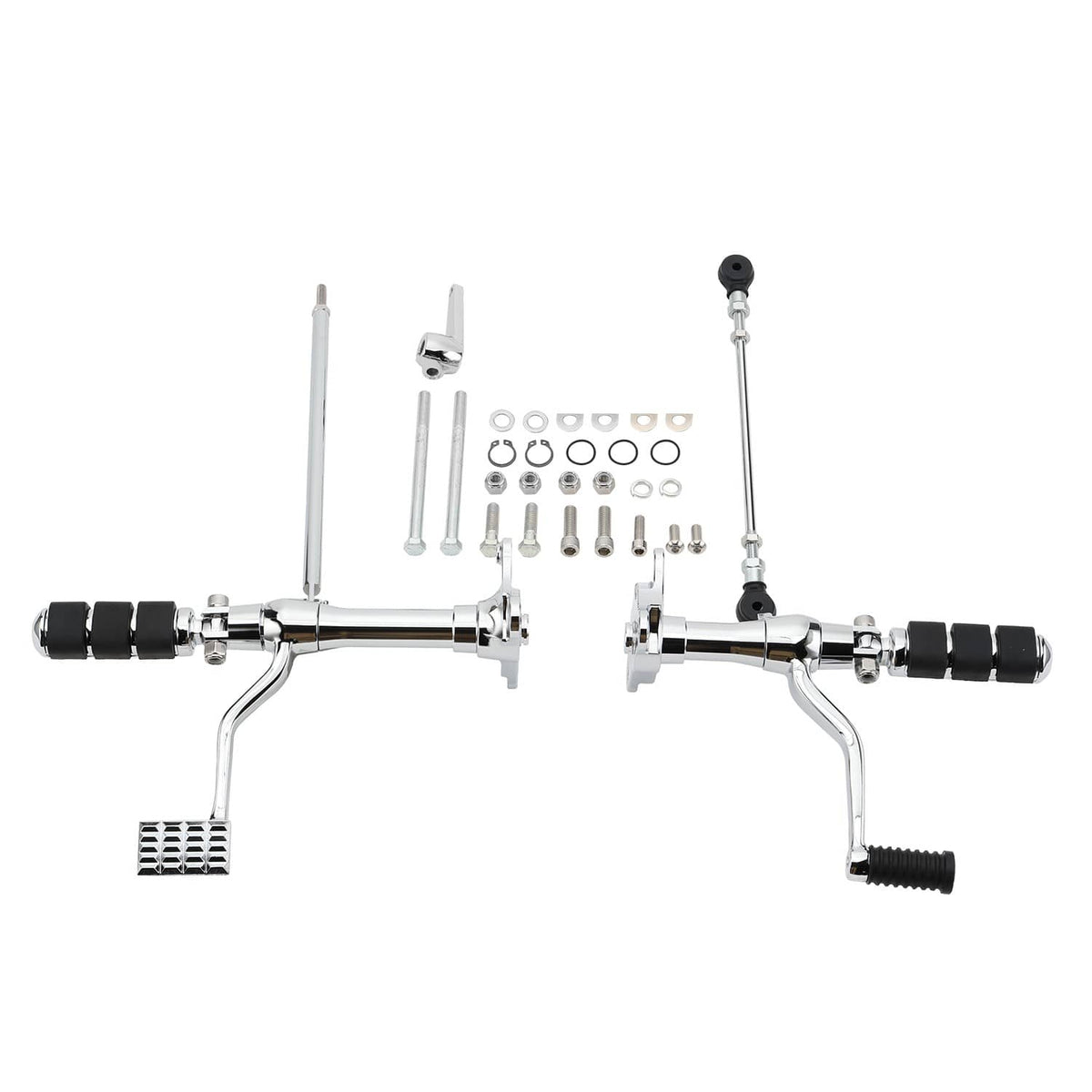 Bethesda Industrial Complete Forward Control Pegs Levers & Linkage For Sportster 883 1200 1991-2003