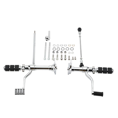 Bethesda Industrial Complete Forward Control Pegs Levers & Linkage For Sportster 883 1200 1991-2003
