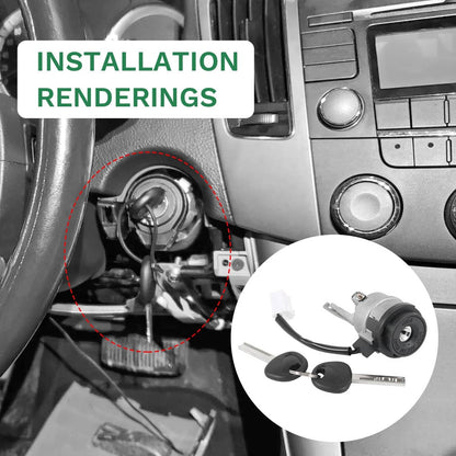 Bethesda Industrial For Hyundai Accent 1.6L 2012-2017 Ignition Lock Cylinder with 2 Keys 81900-1RJ00