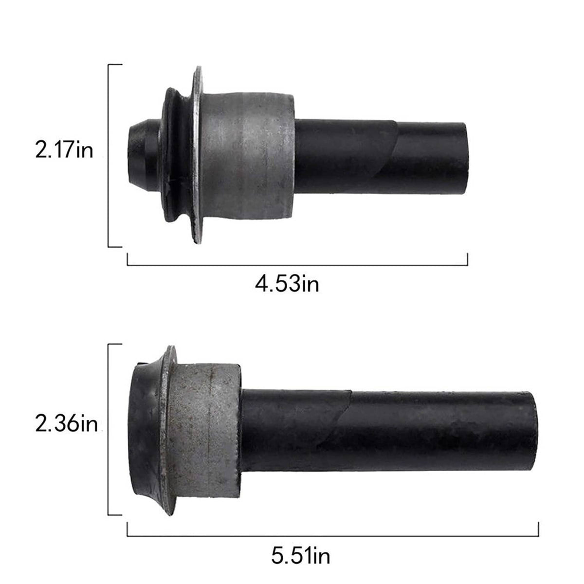 Bethesda Industrial 4PCS Rogue Front Subframe Crossmember Bushings Kit Durable For Nissan 2008-2015