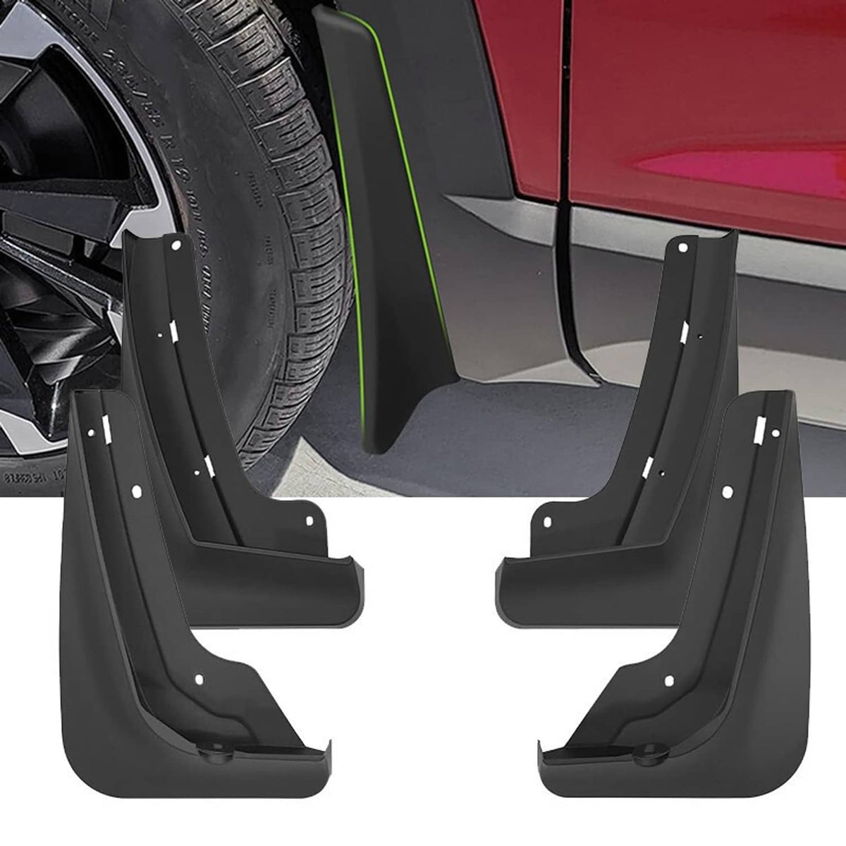 Bethesda Industrial 4Pcs Car Splash Guards Mud Flaps Guards Accessories For 2025+ Chevrolet Equinox