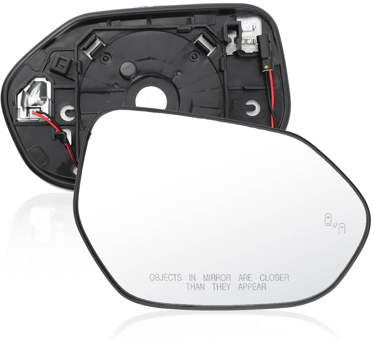 Bethesda Industrial Pair Mirror Glass Set w/ Heated Blind Spot DetectionFor 2019-2022 Toyota Corolla