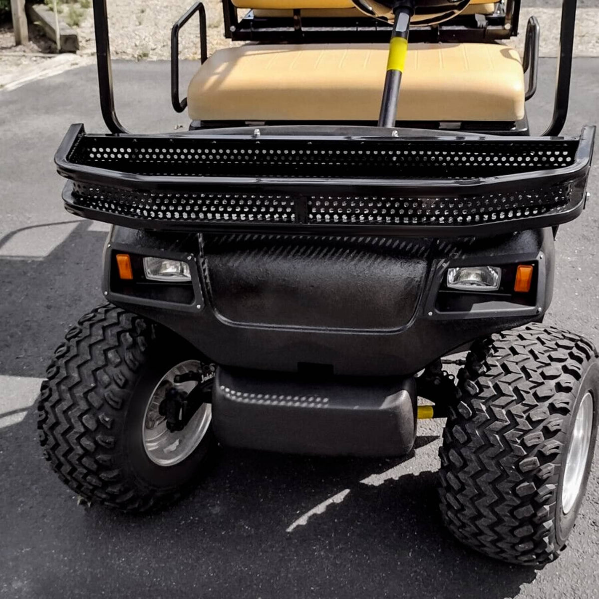 Bethesda Industrial Golf Cart Front Basket w/Mounting Brackets For Yamaha G14 G16 G19 G20 G21 G22