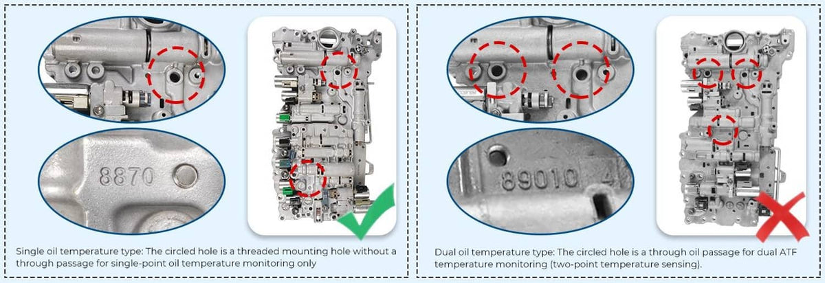 Bethesda Industrial Transmission Valve Body w/ Solenoids for 2007-UP Toyota TUNDRA Cast 8870 AB60E