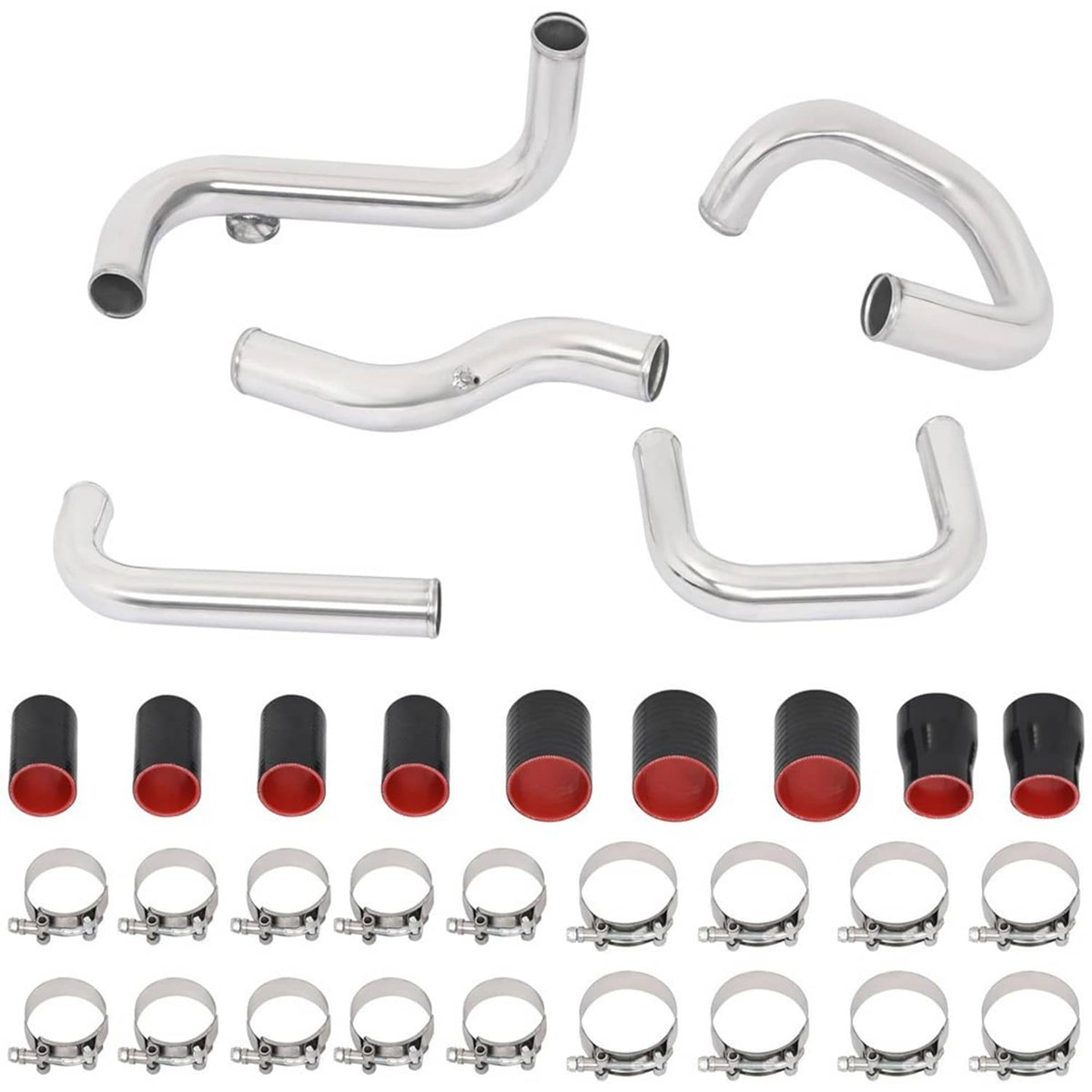 Bethesda Industrial New Intercooler Pipe & Boot Kit For 1990-2001 Acura Integra / Honda Civic