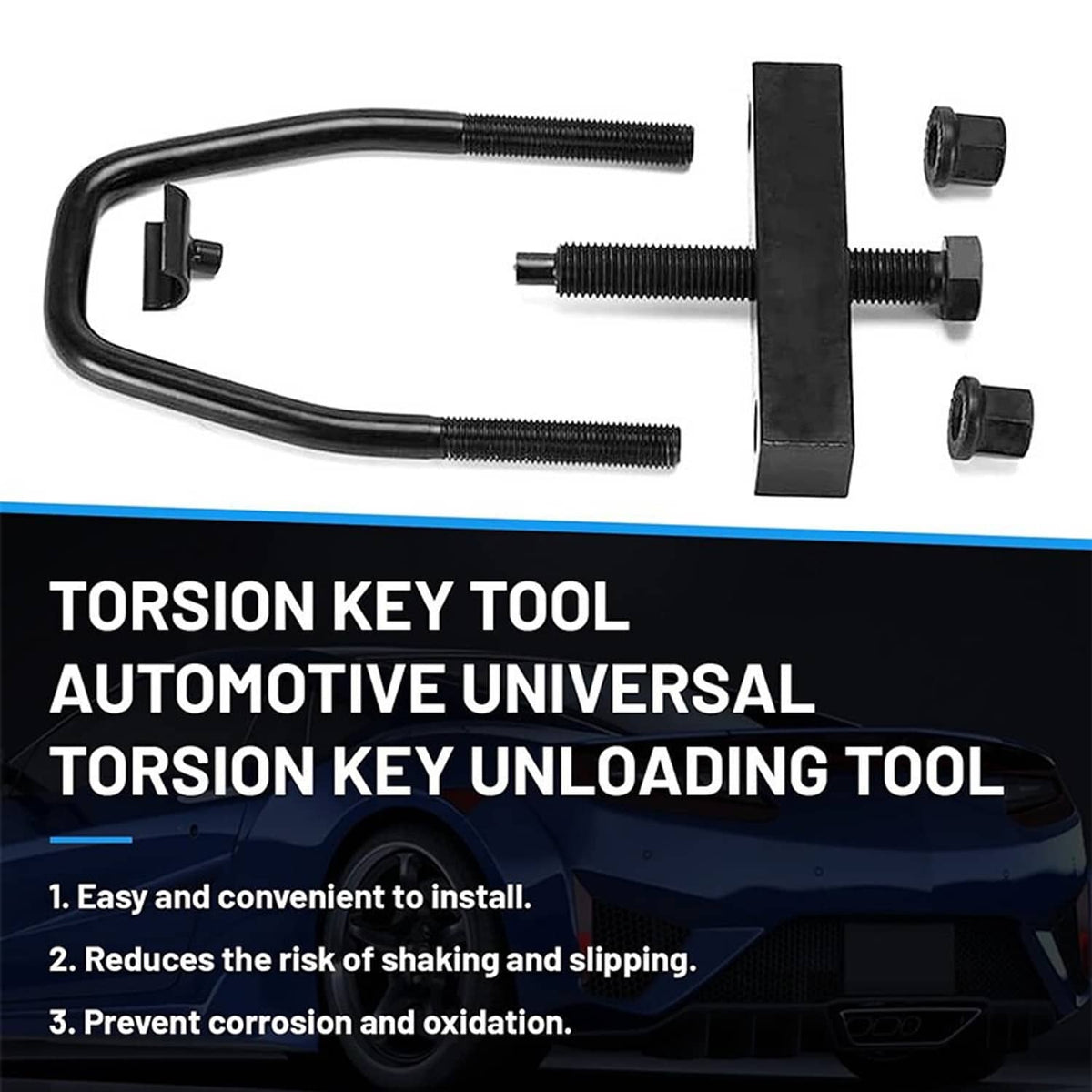Bethesda Industrial Black Torsion Bar Key Installation Removal Tool For Chevy GM Dodge Trucks SUVs