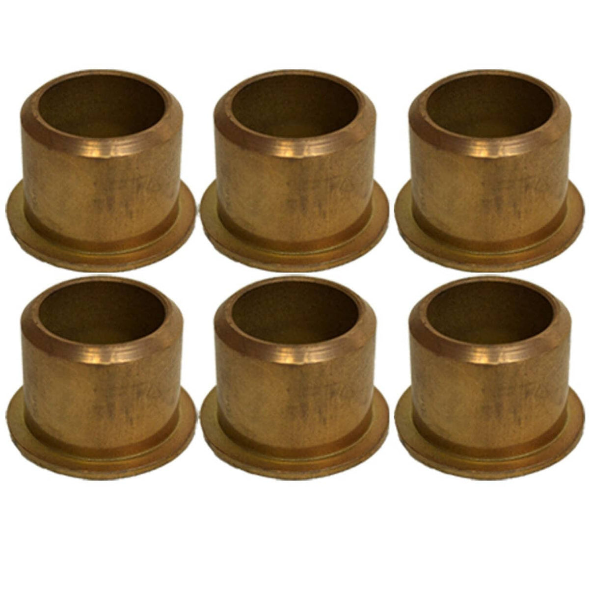 Bethesda Industrial (6) Lawn Mower Caster Bushing Compatible With Wright Stander 14990003