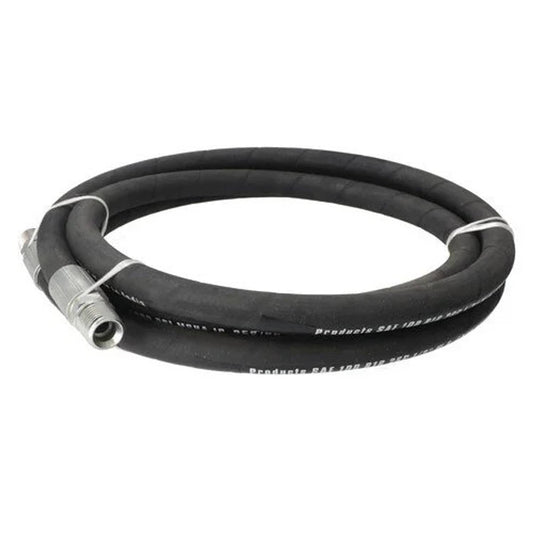 Bethesda Industrial Hydraulic Hose 108" x 1/2" with 1/2" NPT Rigid Male Ends